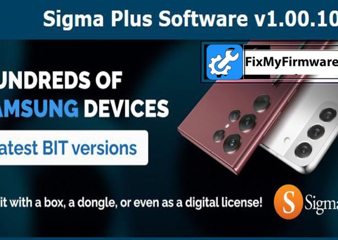Sigma Plus Software v.1.00.10 Samsung higher Bit Unlock Support Download free