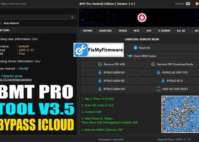 BMT PRO Tool V3.5 iCloud Unlock Free 2025